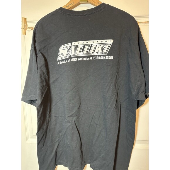Saluki Basketball T Shirt Mens XL 100 Years Black Graphic Front & Back - Picture 4 of 5